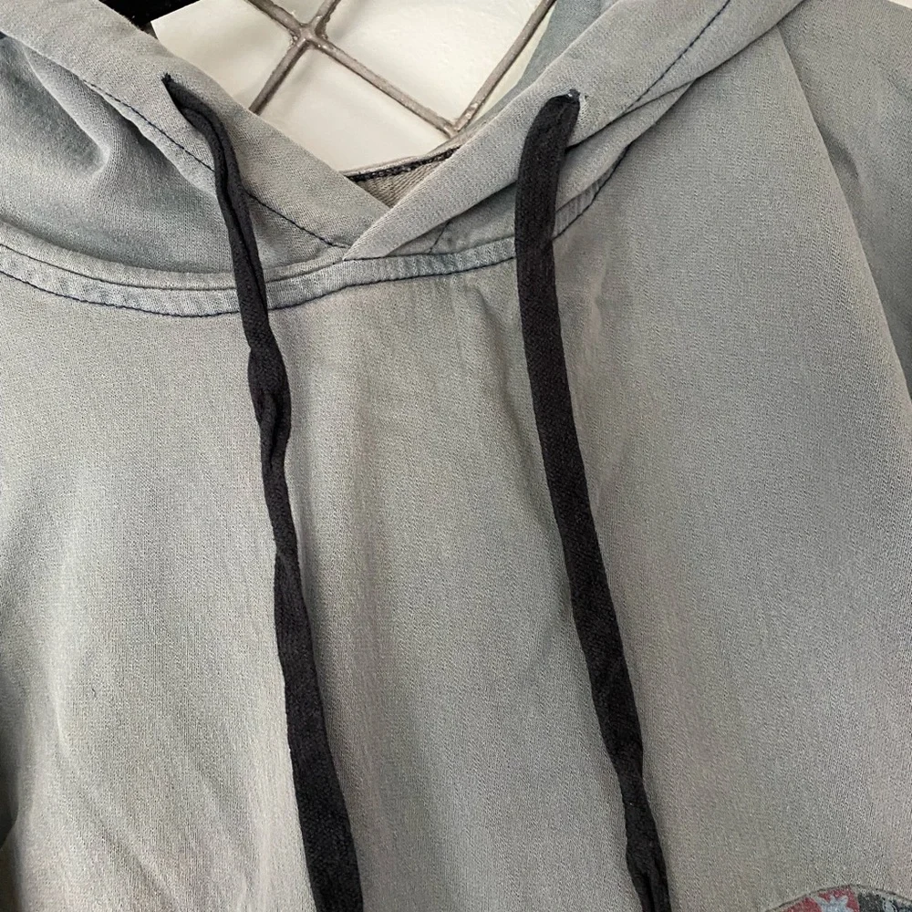 SURF PONCHO/KOREAN SWEATSHIRT DRESS w/ POCKETS & pretty design! Worn once⚡️EUC⚡️ - Picture 6 of 13